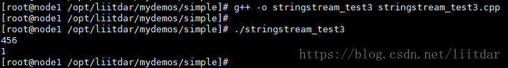 C++ stringstream类用法详解