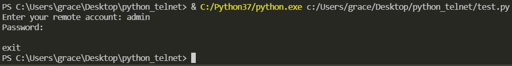 python3+telnetlib实现简单自动测试示例详解