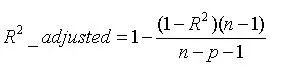 R语言中R-squared与Adjust R-squared参数的解释