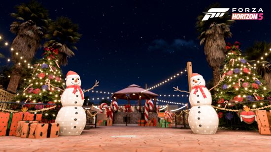 享受雪地之乐《极限竞速：地平线5》圣诞活动开启