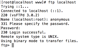 CentOS7.0下安装FTP服务的方法