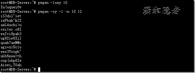 详解Linux下随机生成密码的命令总结