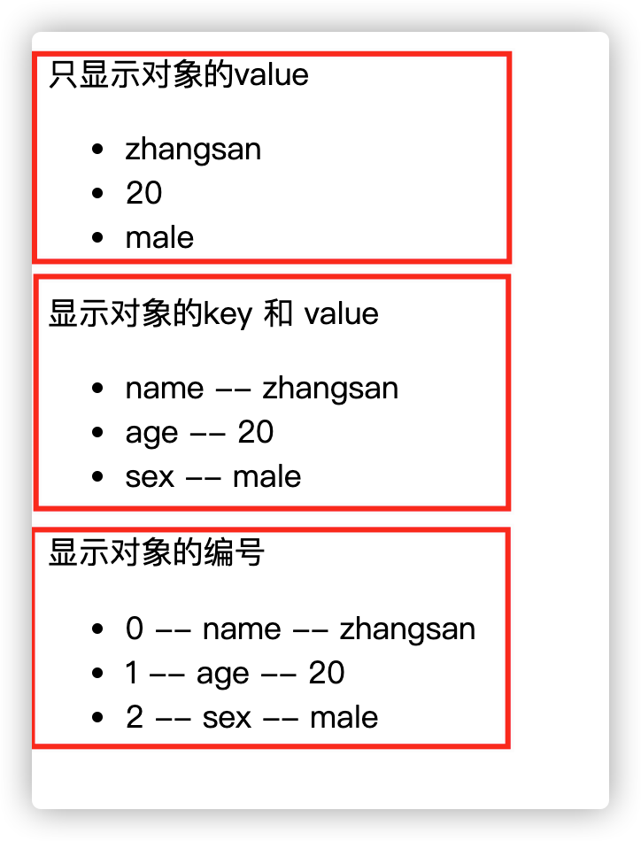 Vue基本指令实例图文讲解