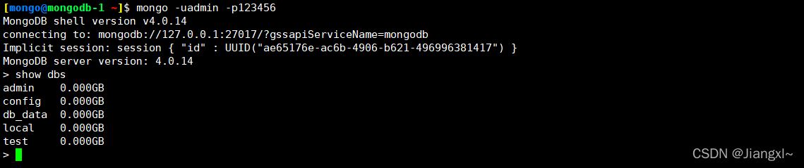 MongoDB数据库授权认证的实现
