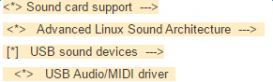 arm linux利用alsa驱动并使用usb音频设备