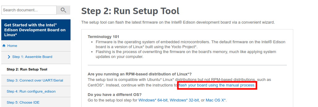 linux烧写、配置、搭建Edison环境
