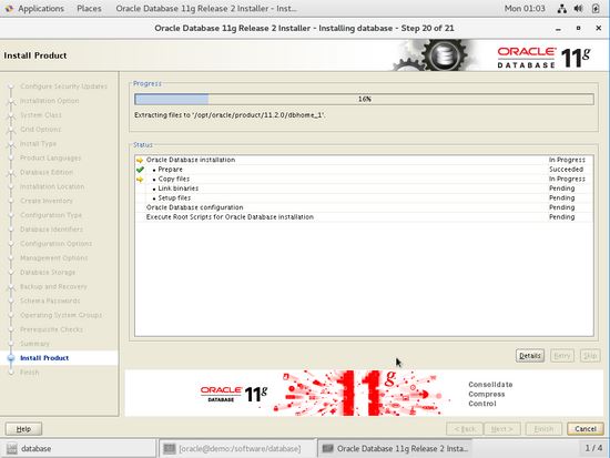 CentOS 7.4下安装Oracle 11.2.0.4数据库的方法