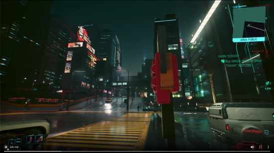 《赛博朋克2077》新彩蛋：神秘开关可关掉整个街区的路灯