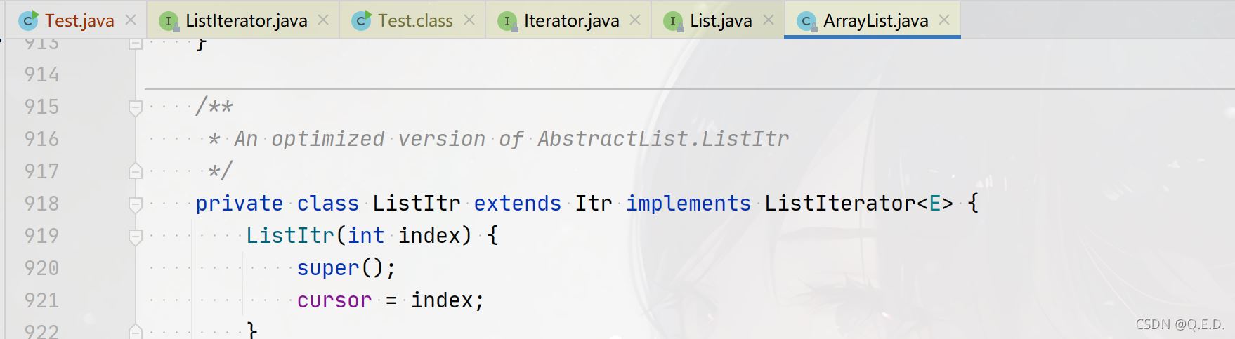 面试题:java中为什么foreach中不允许对元素进行add和remove