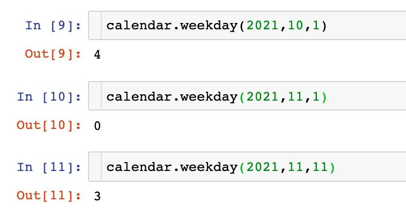 python编程开发时间序列calendar模块示例详解