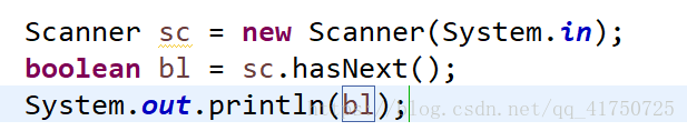 Java Scanner对象中hasNext()与next()方法的使用