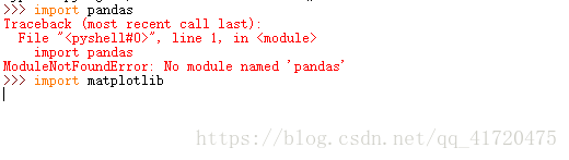 Python通过命令提示符安装matplotlib