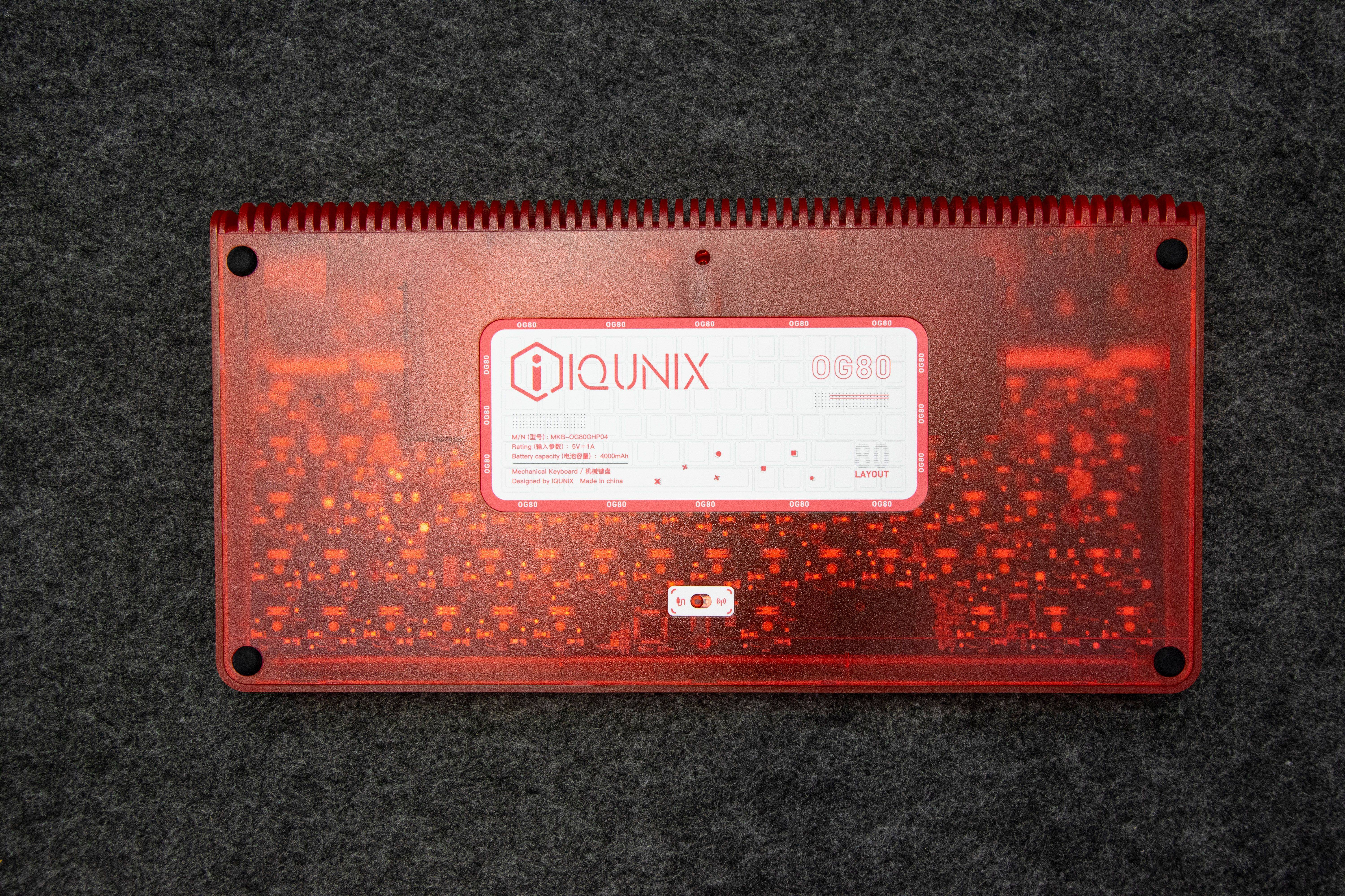 夏天打开IQUNIX OG80 快乐贩卖机的正确方法