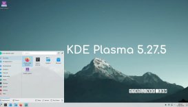 KDE Plasma 5.27.5 维护版本更新发布