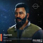 《星空》人物介绍之工程师巴雷特