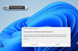 微软 Windows 11 Dev 预览版 Build 23606 发布，Windows 语音识别将被弃用