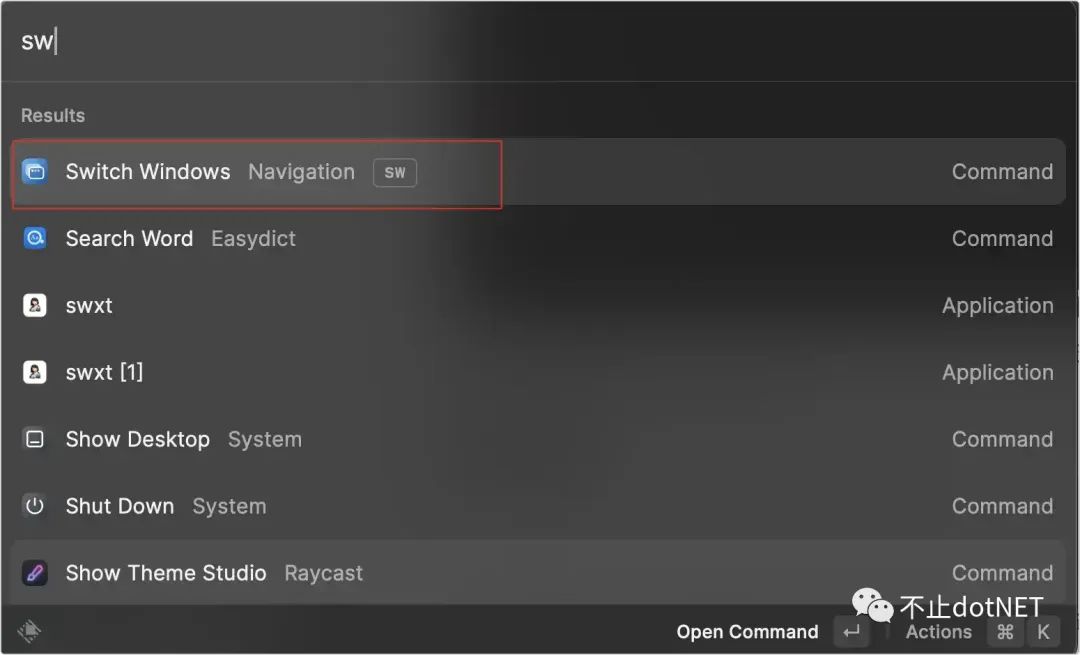 软件推荐：Mac 神器 Raycast