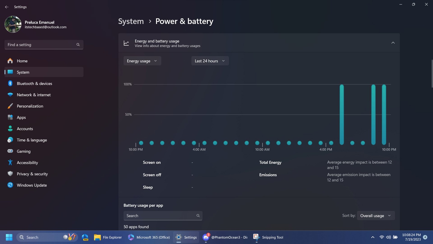 微软增强 Windows 11 系统：为无电池设备统计能源消耗数据