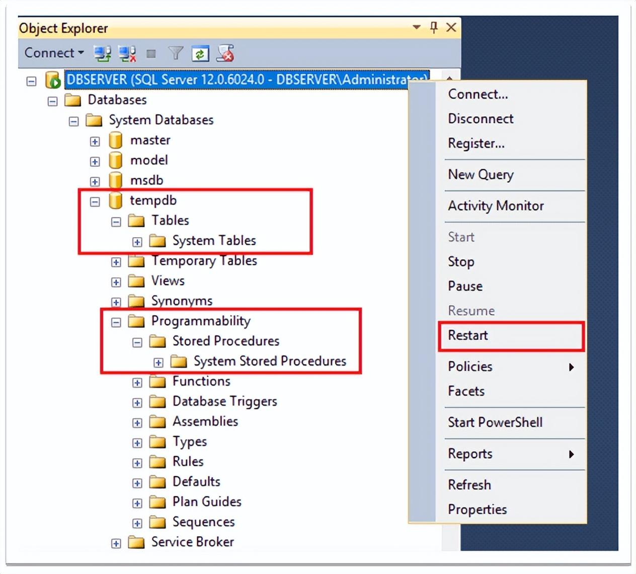 系统库-关于SQL Server Model Database探究