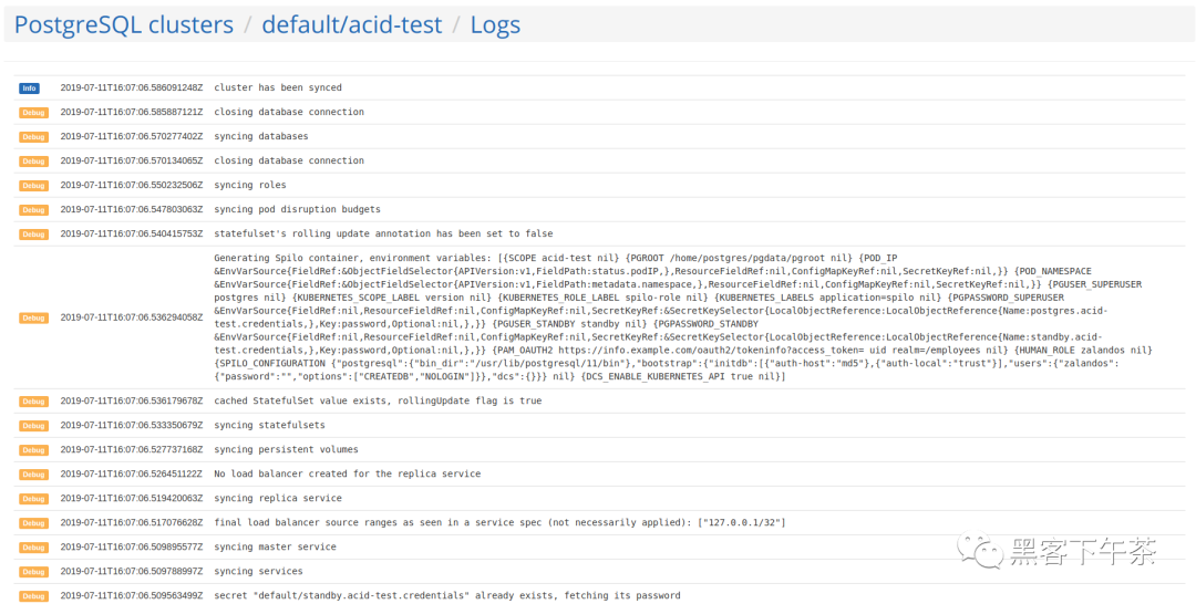 基础设施即代码(IAC)，Zalando Postgres Operator UI 入门