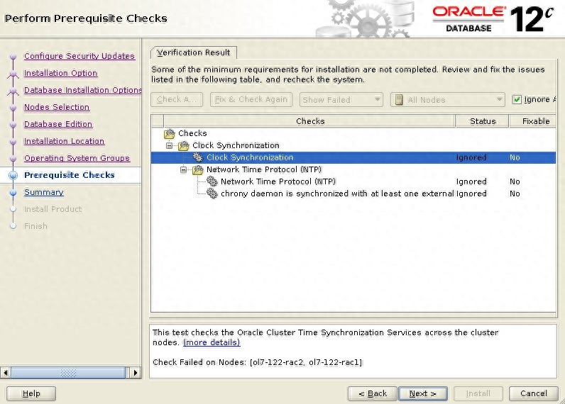 Oracle 12c Release 2 RAC 安装 Oracle Linux 7