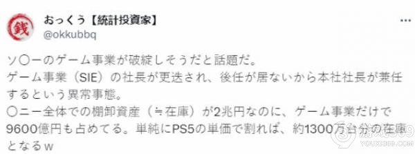 索尼PS5面临库存问题？专业观点引发争议