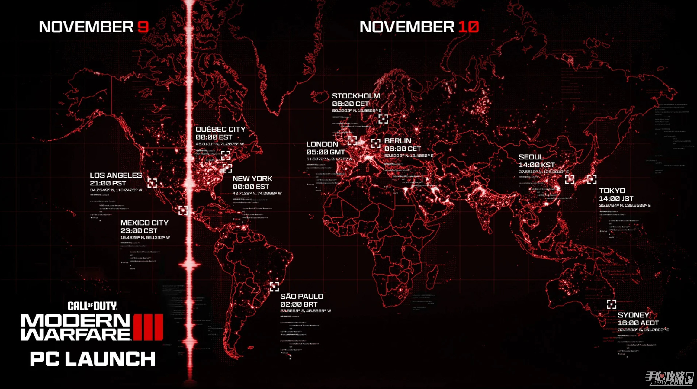 《使命召唤：现代战争3》预载和解锁时间公布