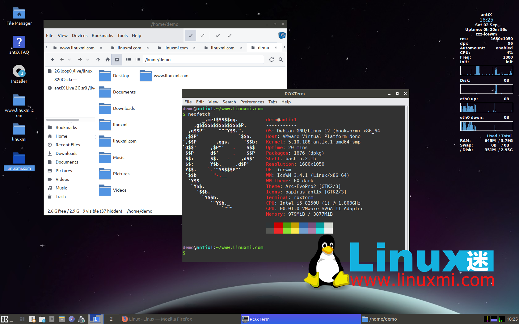 antiX 23 发布，基于 Debian 12 的无 Systemd Linux 发行版