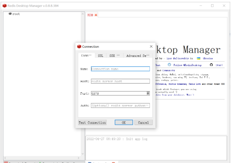 RedisDesktopManager怎么远程连接redis