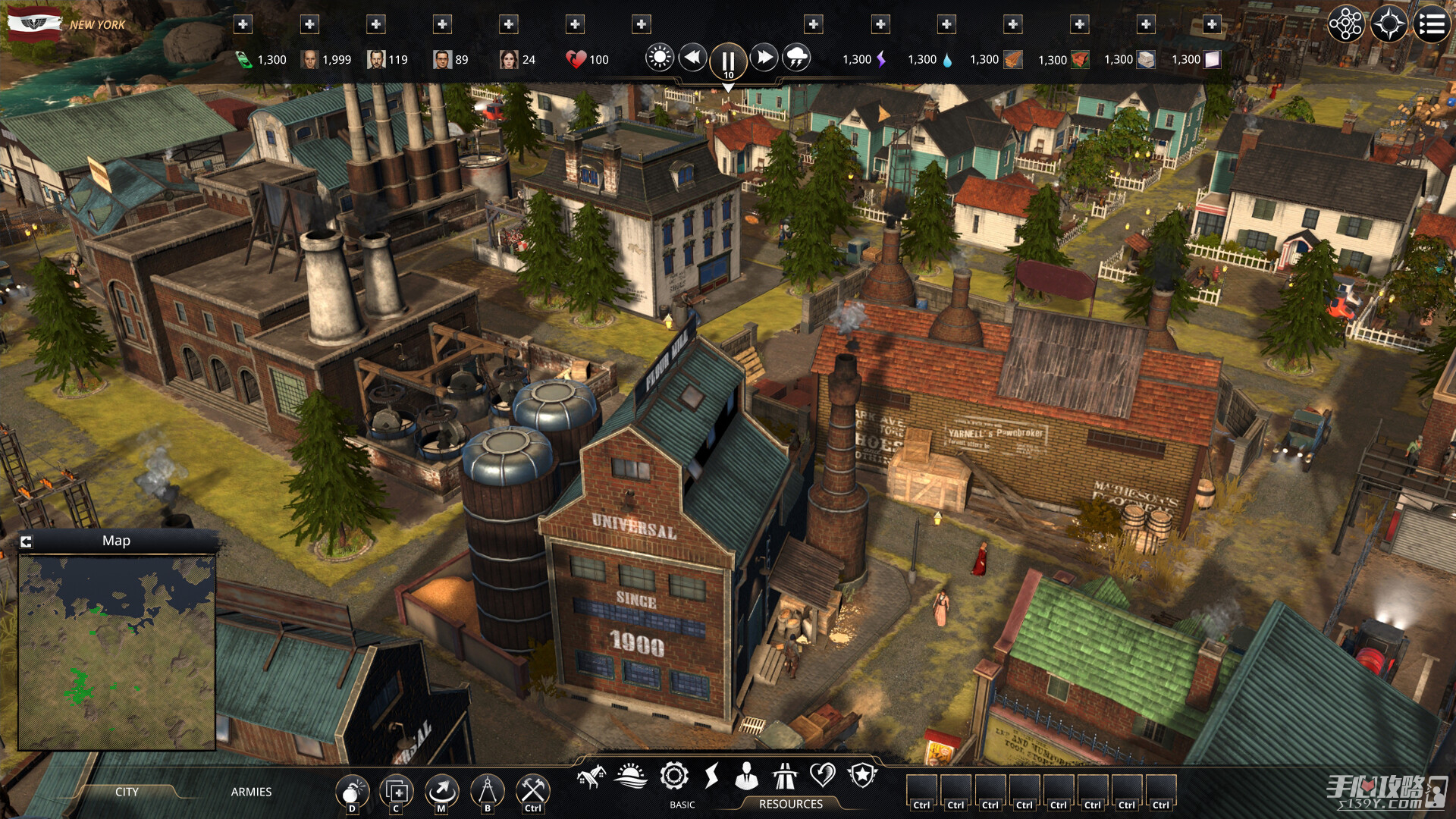 以架空20世纪世界为背景的终极城市建设和大型战略游戏《凯撒庞克》公布
