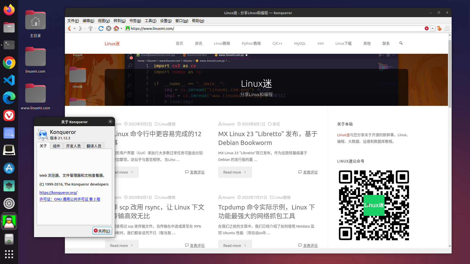 六款鲜为人知的适用于 Linux 的备选网络浏览器