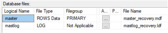 如何正确恢复SQL Server的Master系统库