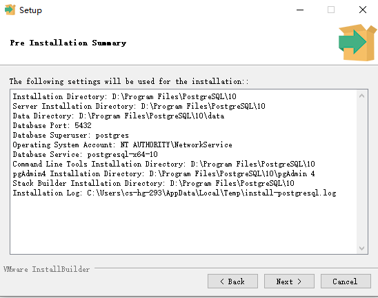 PostgreSQL 10.23 安装图文教程