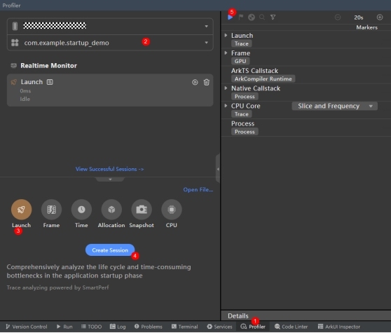 DevEco Studio Profiler工具分析应用启动性能