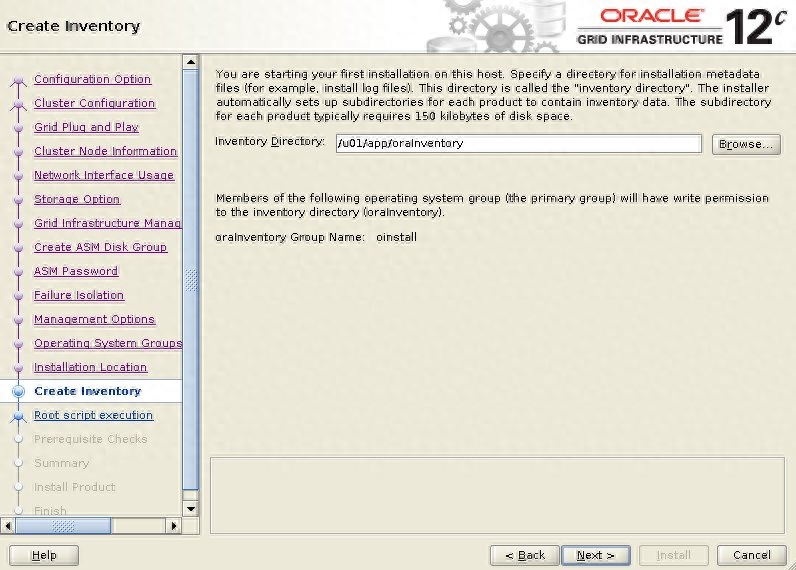 Oracle 12c Release 2 RAC 安装 Oracle Linux 7