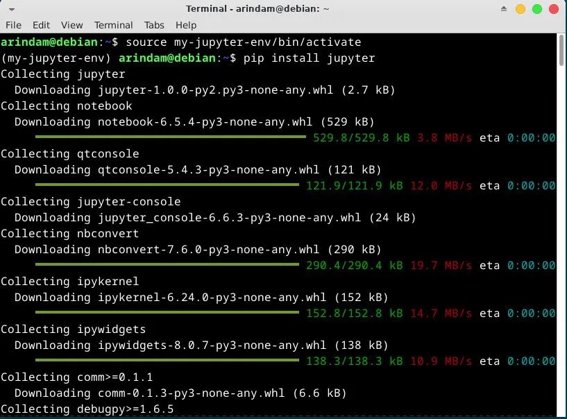 如何在 Linux 中安装 Jupyter Notebook