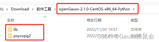 windows环境下python连接openGauss数据库的全过程