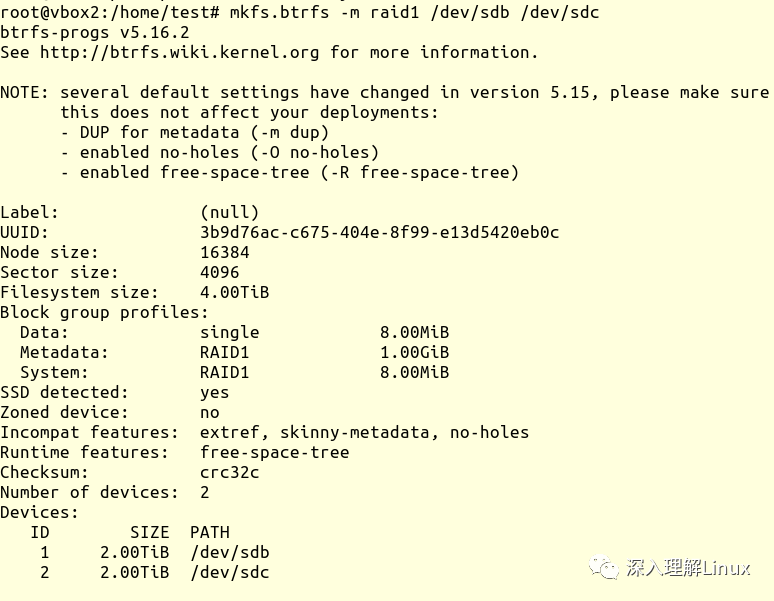 Linux那个很强大、却被怀疑不太稳定的文件系统就它了？btrfs文件系统两种功能初探