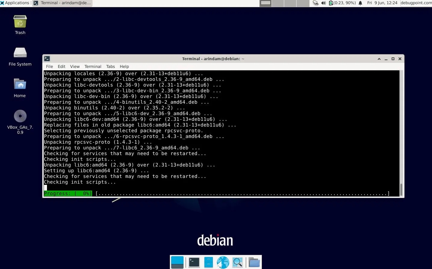 从 Debian 11 升级到 Debian 12