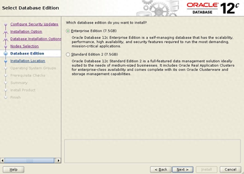 Oracle 12c Release 2 RAC 安装 Oracle Linux 7