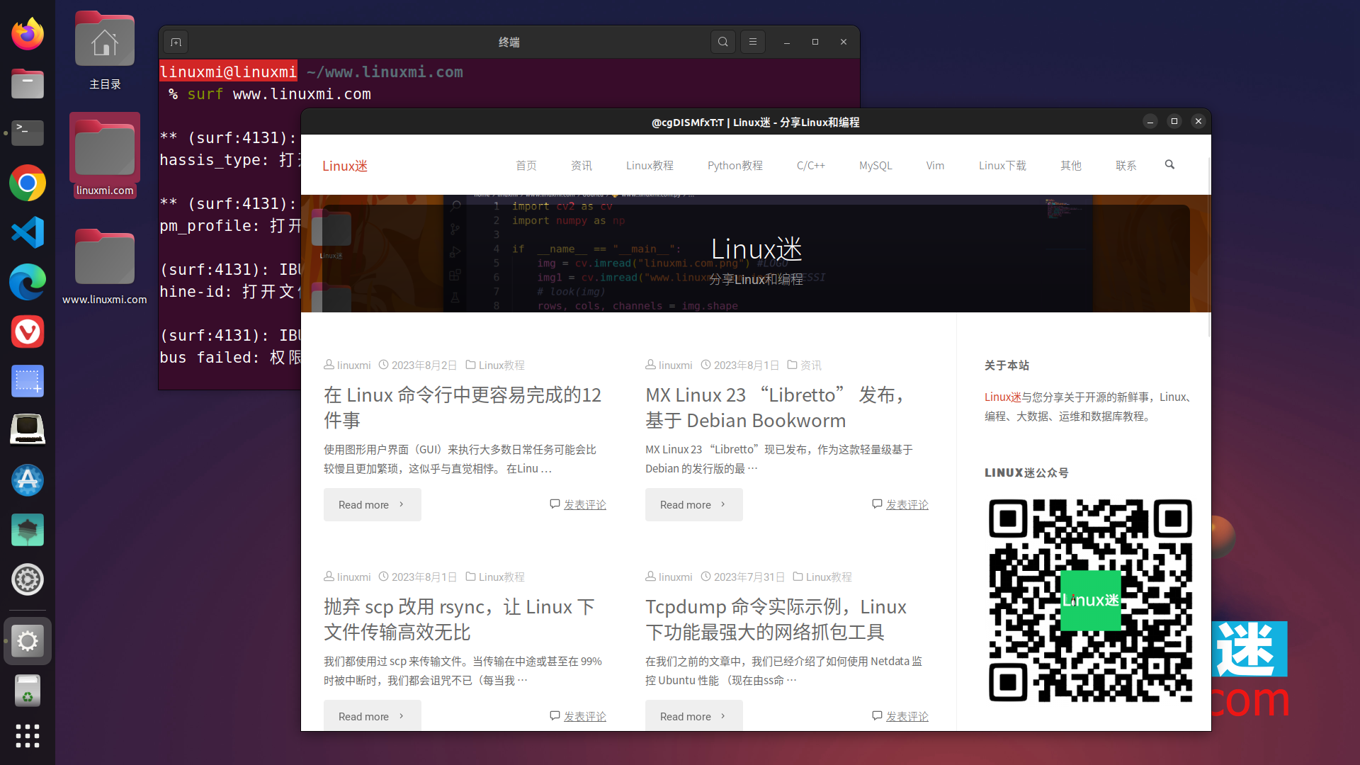 六款鲜为人知的适用于 Linux 的备选网络浏览器