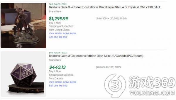 《博德之门3》典藏版火热售罄，二手市场价格飙升七倍以上