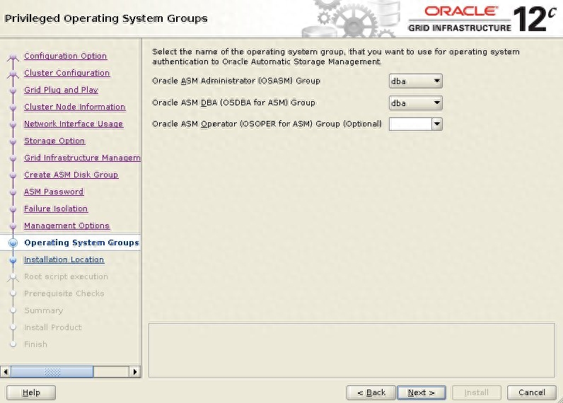 Oracle 12c Release 2 RAC 安装 Oracle Linux 7