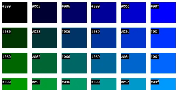使用 Bash 制作 Web 安全颜色