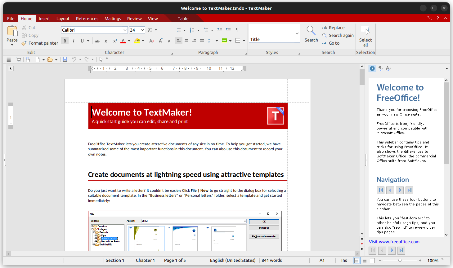 适用于 Linux 的 LibreOffice 替代品