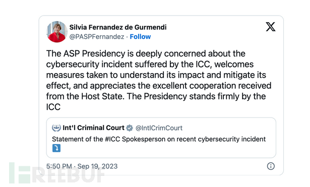 嚣张！黑客袭击国际刑事法院