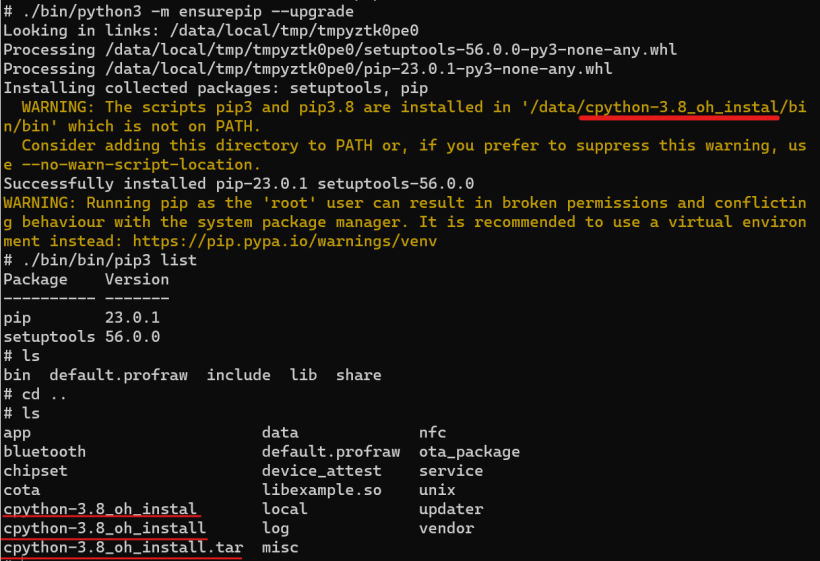 在OpenHarmony标准系统上使用Python调用C/C++的SO库(移植python3.8到OpenHarmony标准系统)