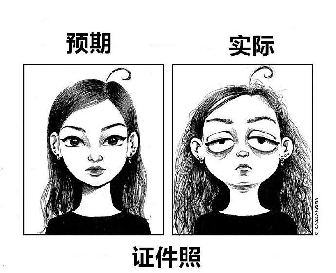 女人的日常漫画系列图片 可以这很女生