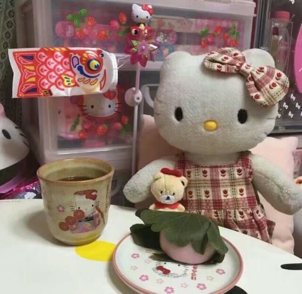 少女心爆棚的hello kitty猫的图片 我超能力很多不止超可爱