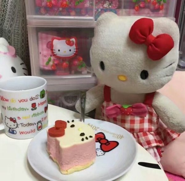 少女心爆棚的hello kitty猫的图片 我超能力很多不止超可爱